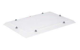 Lichtkoepel 80x230cm ventilatie inclusief opengaande opstand