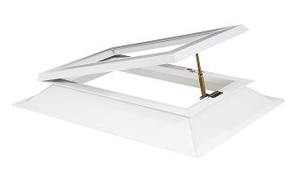 Lichtkoepel 90x120cm ventilatie inclusief opengaande opstand